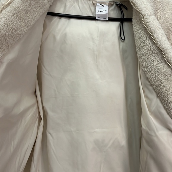 NWOT PUMA X Big Sean Puffer Jacket With Hoodie Birch Beige Men’s Large F… - Picture 13 of 15